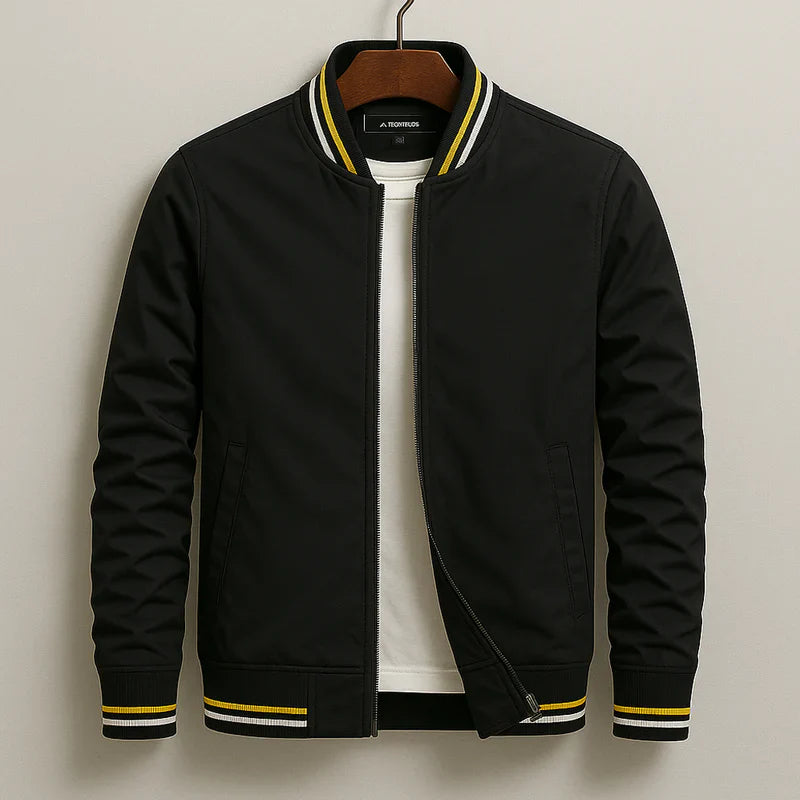 Maverick™ - Blouson bomber rayé élégant