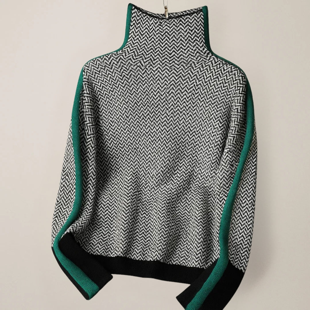 Camille™ | Pull Col Montant