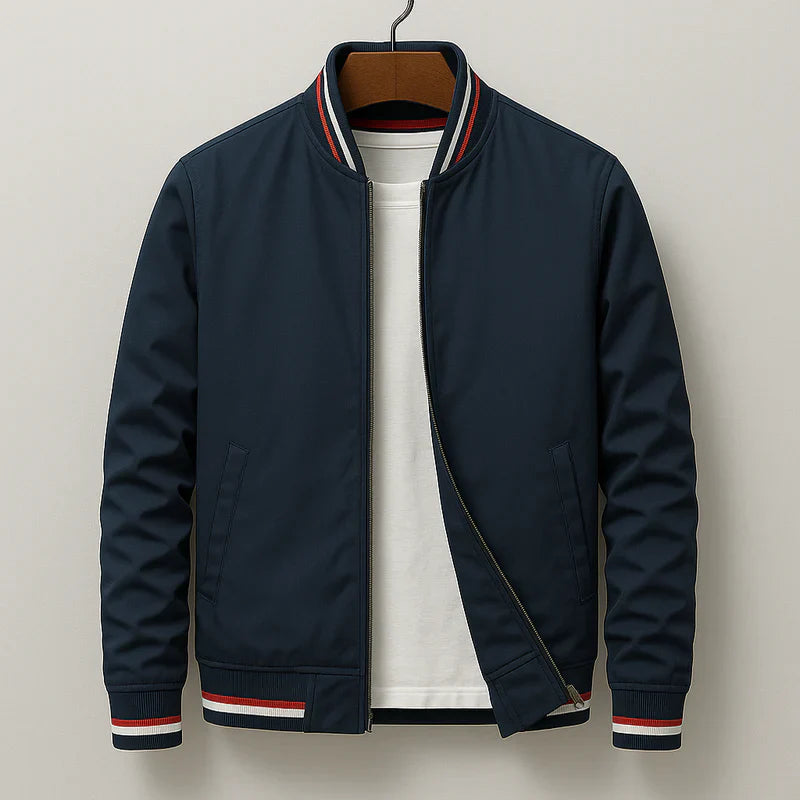 Maverick™ - Blouson bomber rayé élégant