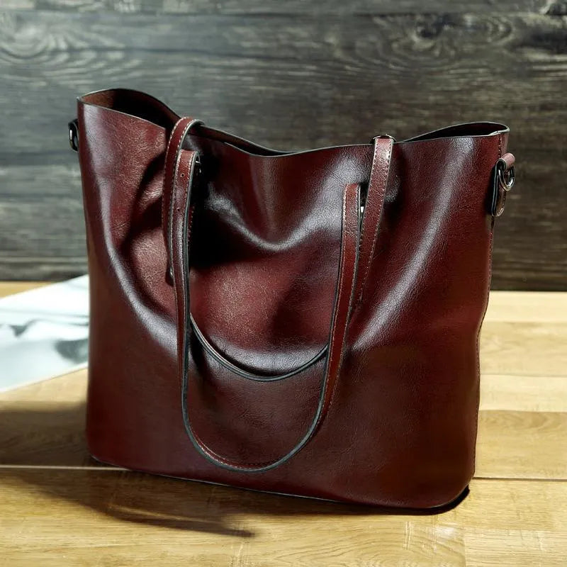 NICOLE™ | Sac à Épaule Vintage en Cuir Synthétique