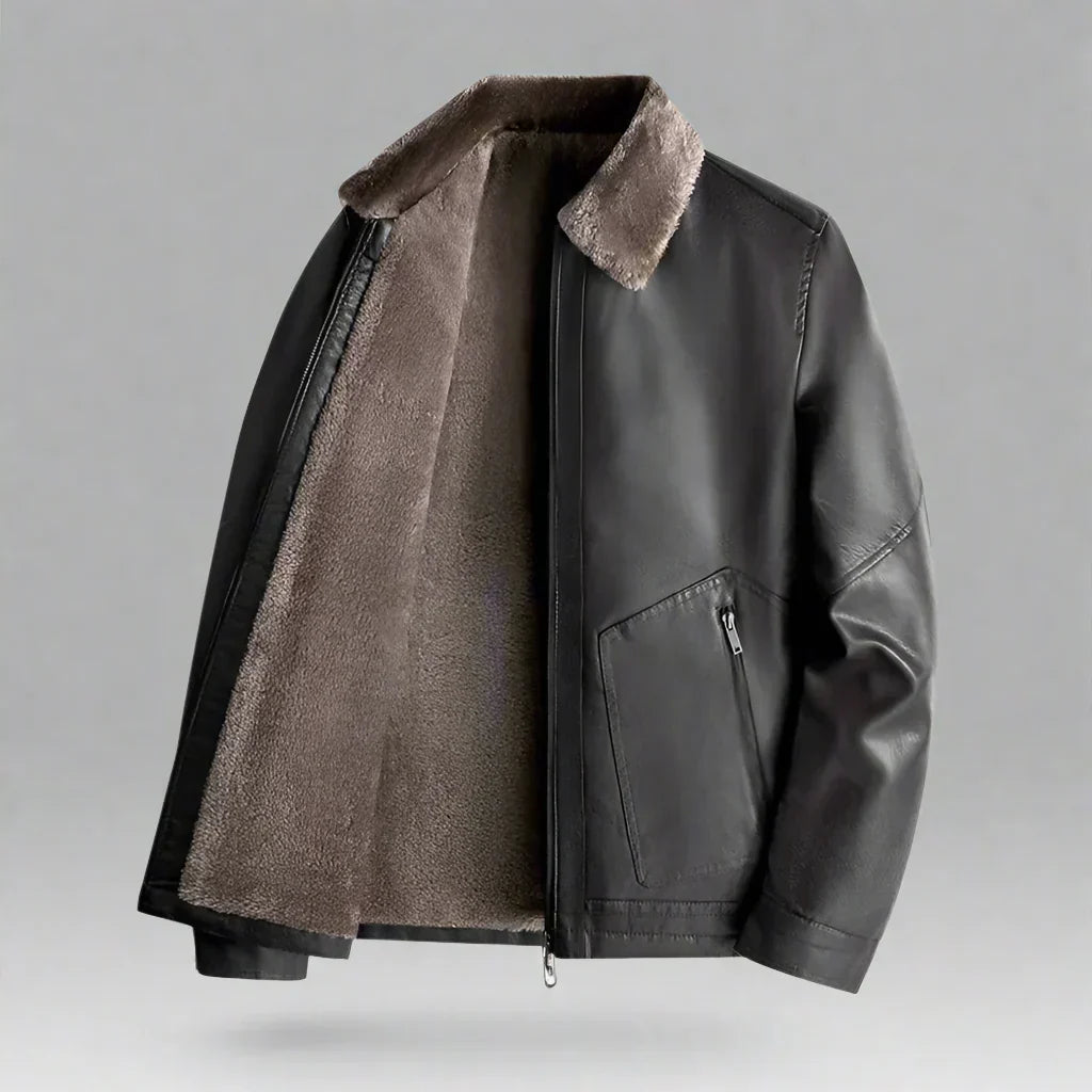 Veste en cuir Olof™ | Giacca in Pelle Cavalier
