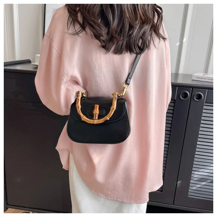 Aria™ - Sac à Main en Bambou Élégant