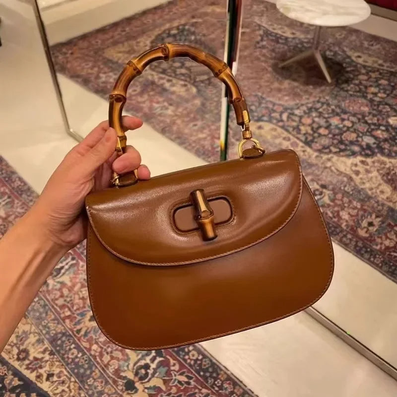 Aria™ - Sac à Main en Bambou Élégant