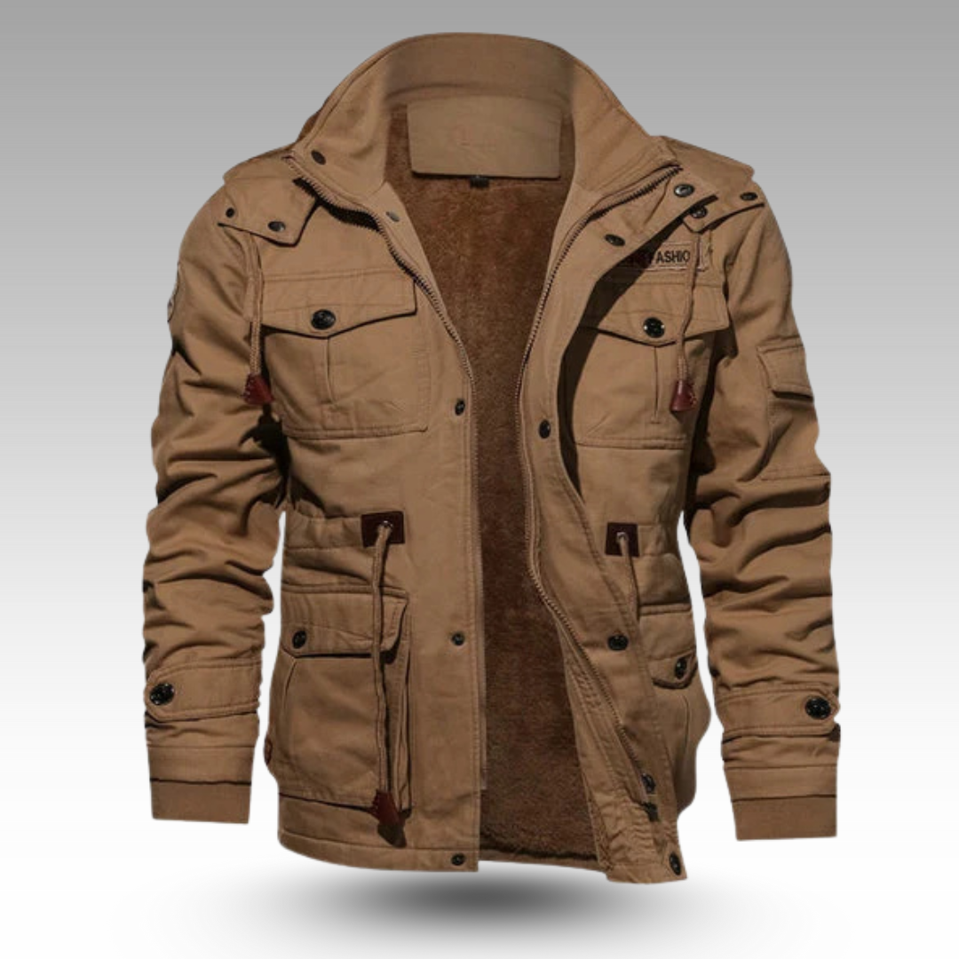 Veyro™ - Veste Moderne Élégante avec Doublure et Plusieurs Poches