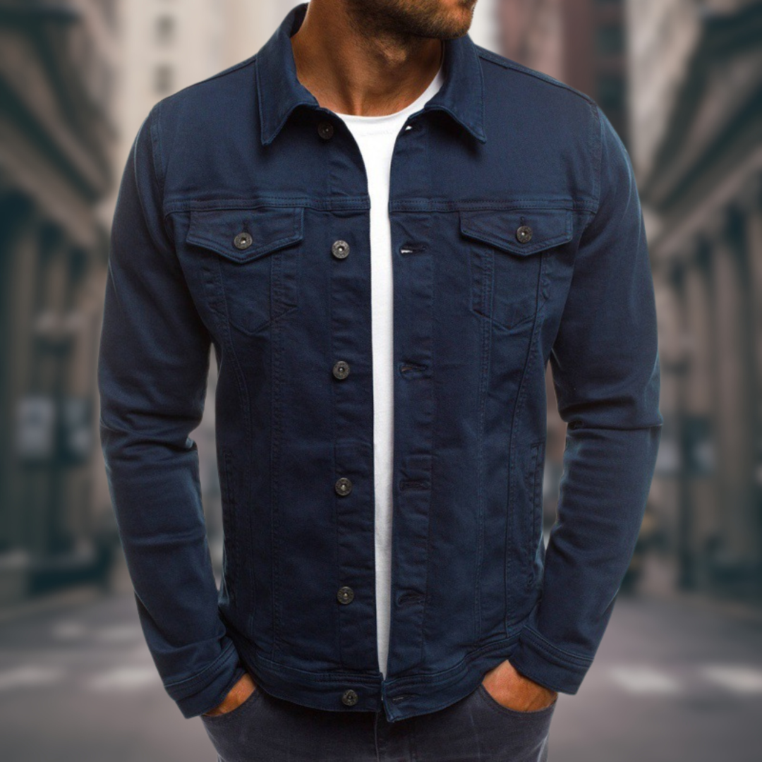 Anthony™ - Veste en denim à coupe ajustée