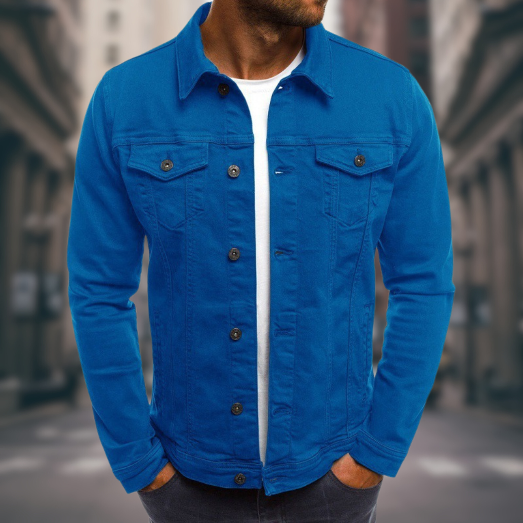 Anthony™ - Veste en denim à coupe ajustée