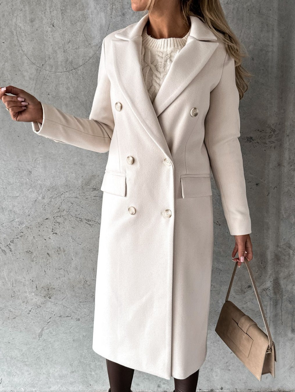 Alma | Manteau Long Classique