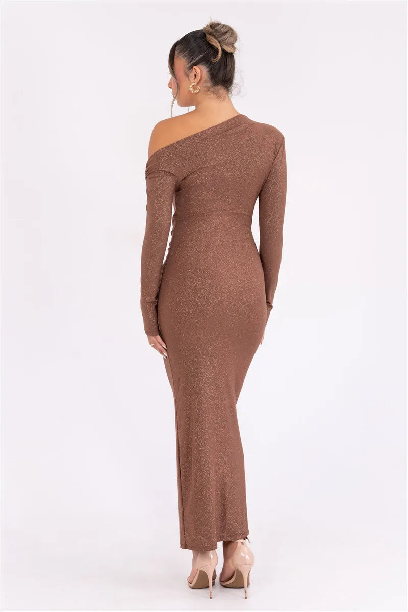 Alina | Robe longue scintillante